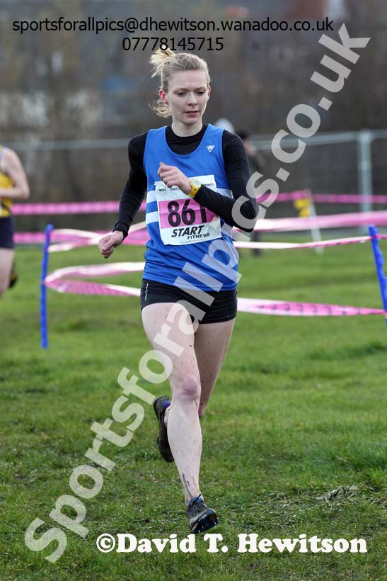 Senior womens North Eastern Cross Country Chanpionships. Photo: David T. Hewitson/Sports for All Pics